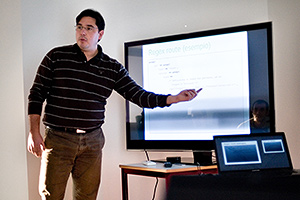 Diego Drigani explaining Zend Framework 2 routing internals