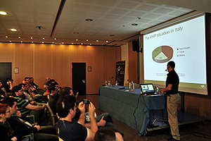 Steve al PHPDay 2012, a Verona